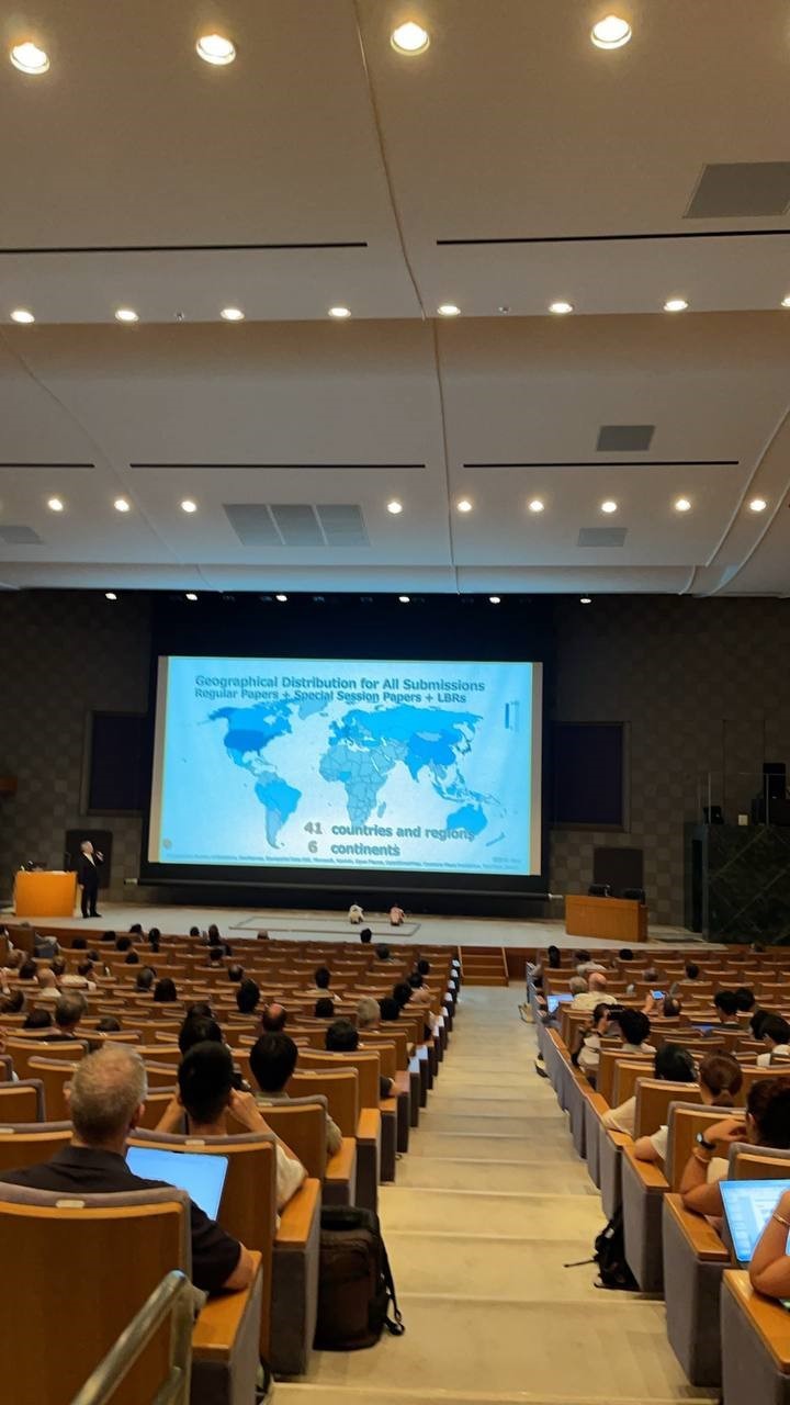 RO-MAN 2026 opening slide showing the geographical distribution of submissions