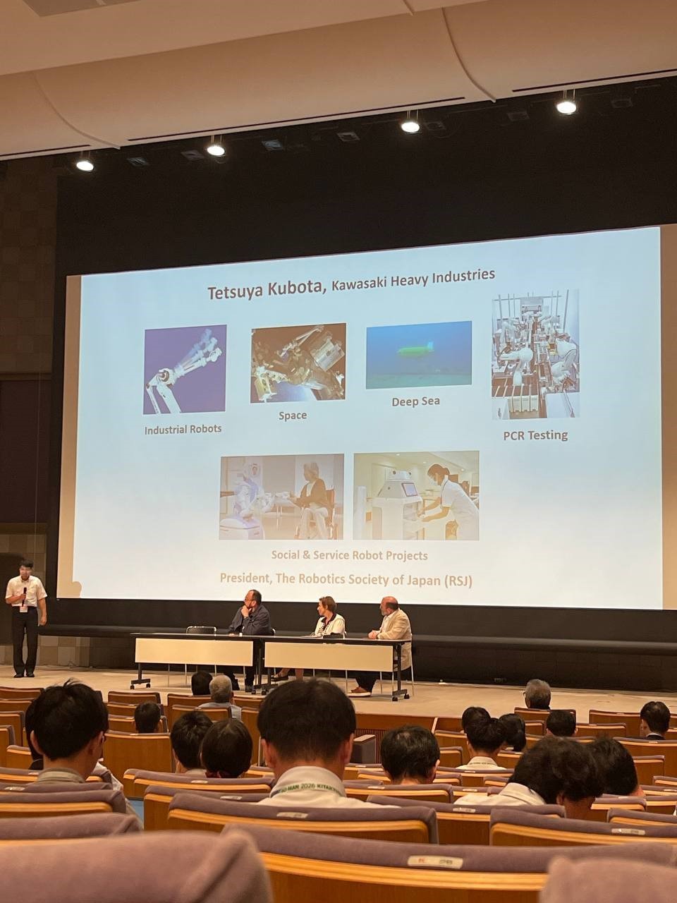 The RO-MAN 2026 industry panel on human-robot symbiosis
